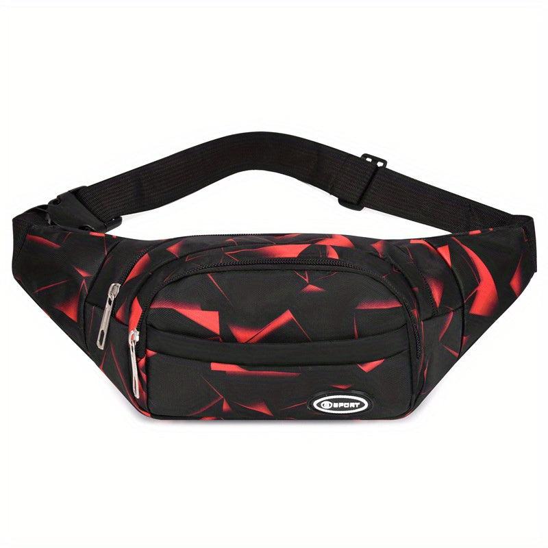 Casual Chest Bag Nylon Foldable Fanny Pack Lightweight Waist Bag