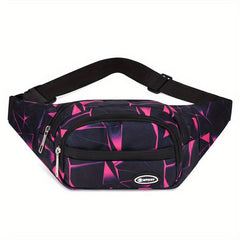 Casual Chest Bag Nylon Foldable Fanny Pack Lightweight Waist Bag