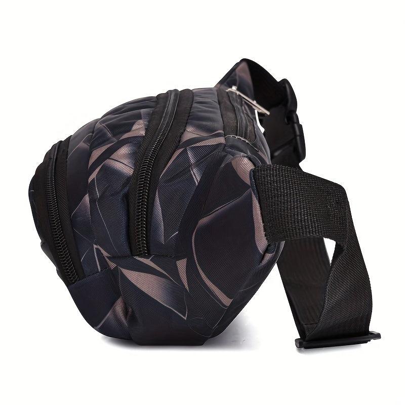 Casual Chest Bag Nylon Foldable Fanny Pack Lightweight Waist Bag