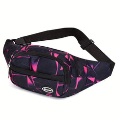 Casual Chest Bag Nylon Foldable Fanny Pack Lightweight Waist Bag