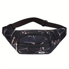 Casual Chest Bag Nylon Foldable Fanny Pack Lightweight Waist Bag