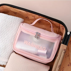 Women's Travel Toiletry Bag Makeup Storage Waterproof Cosmetic Wallet