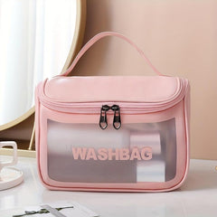 Women's Travel Toiletry Bag Makeup Storage Waterproof Cosmetic Wallet