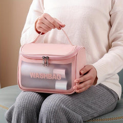 Women's Travel Toiletry Bag Makeup Storage Waterproof Cosmetic Wallet