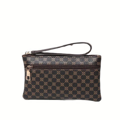 Vintage Pattern Long Wallet Zipper Coin Purse Classic Purse