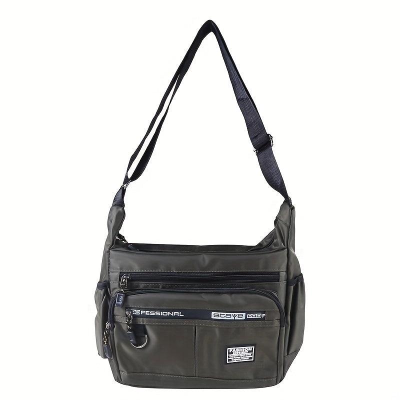 Men's Large Capacity Crossbody Bag for Outdoor Activities