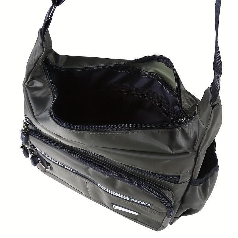 Men's Large Capacity Crossbody Bag for Outdoor Activities