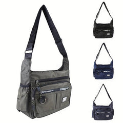 Men's Large Capacity Crossbody Bag for Outdoor Activities