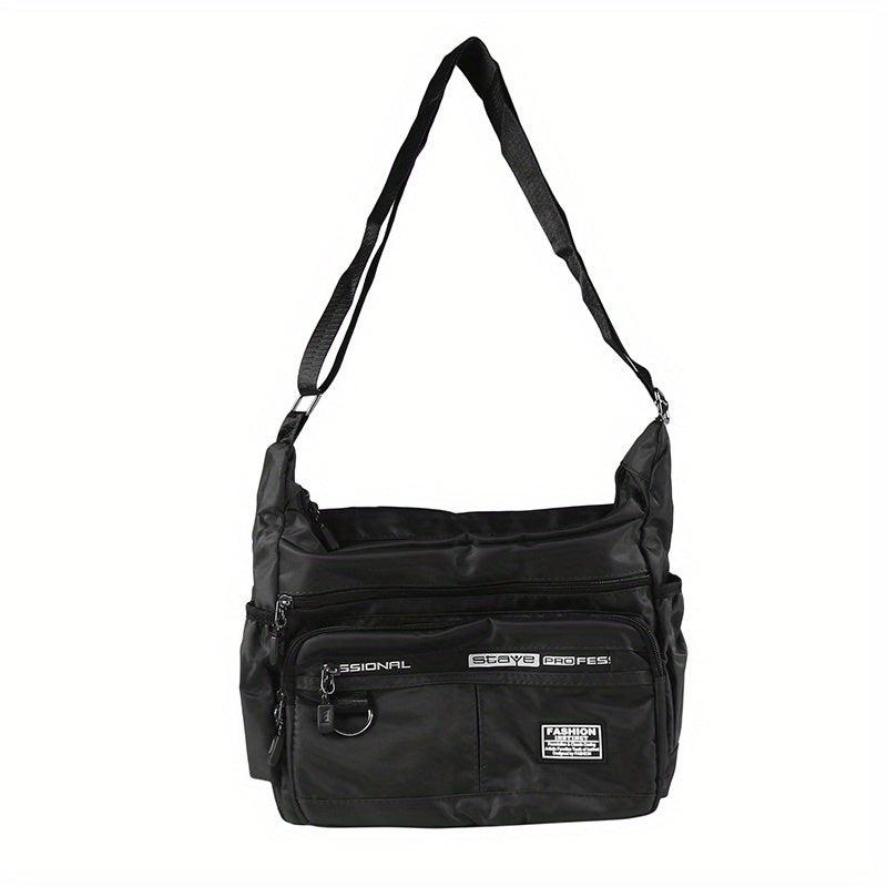 Men's Large Capacity Crossbody Bag for Outdoor Activities