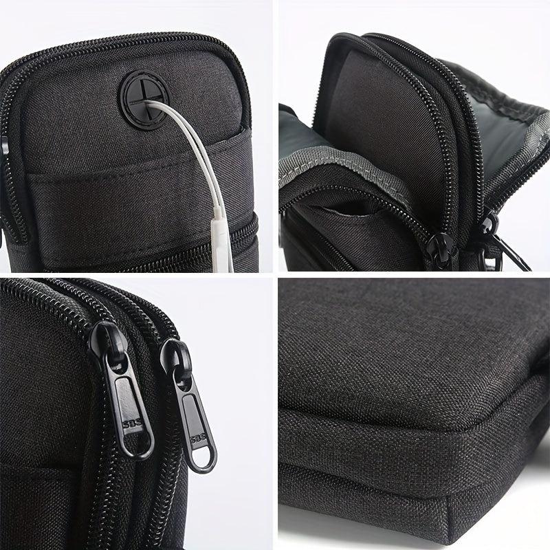 Men's Crossbody Bag Casual Shoulder Bag Passport Holder