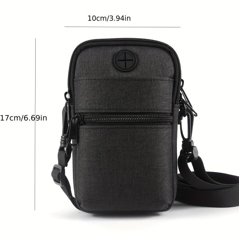 Men's Crossbody Bag Casual Shoulder Bag Passport Holder
