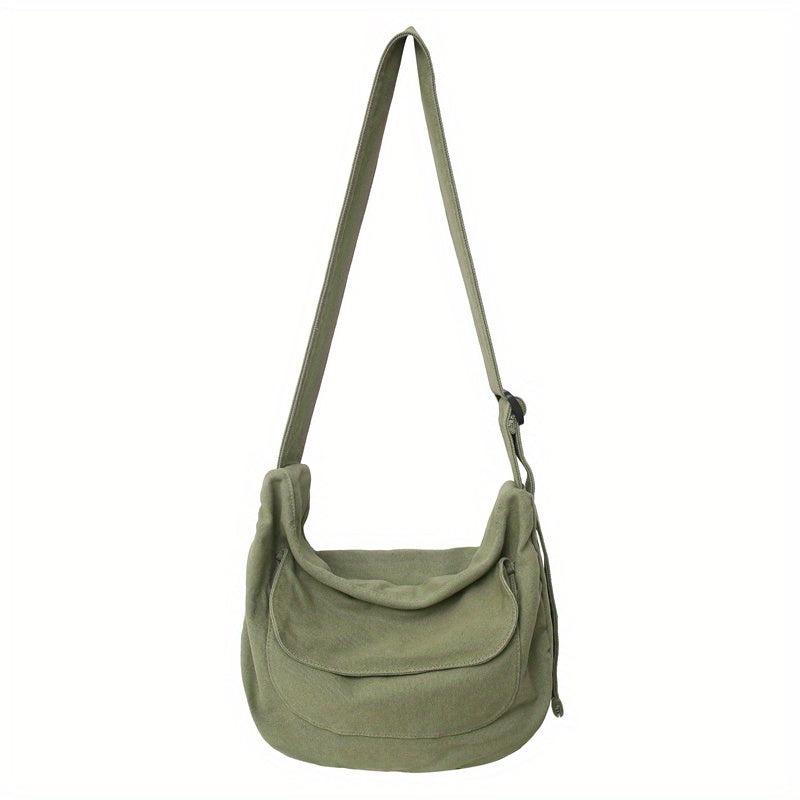 Large Capacity Canvas Messenger Bag