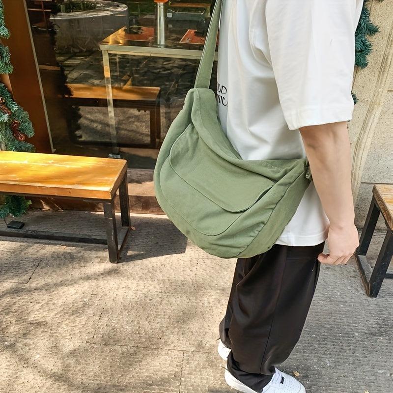 Large Capacity Canvas Messenger Bag