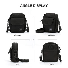 Men's Small Crossbody Bag Side Shoulder Mini Messenger Bag