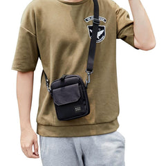 Men's Small Crossbody Bag Side Shoulder Mini Messenger Bag