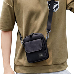 Men's Small Crossbody Bag Side Shoulder Mini Messenger Bag
