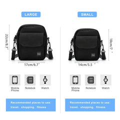 Men's Small Crossbody Bag Side Shoulder Mini Messenger Bag