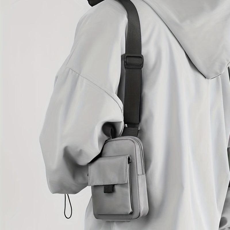 Men's Chest Bag Sports Shoulder Bag Casual Crossbody Bag