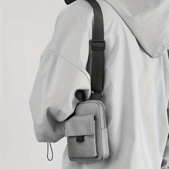 Men's Chest Bag Sports Shoulder Bag Casual Crossbody Bag