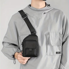 Men's Chest Bag Sports Shoulder Bag Casual Crossbody Bag