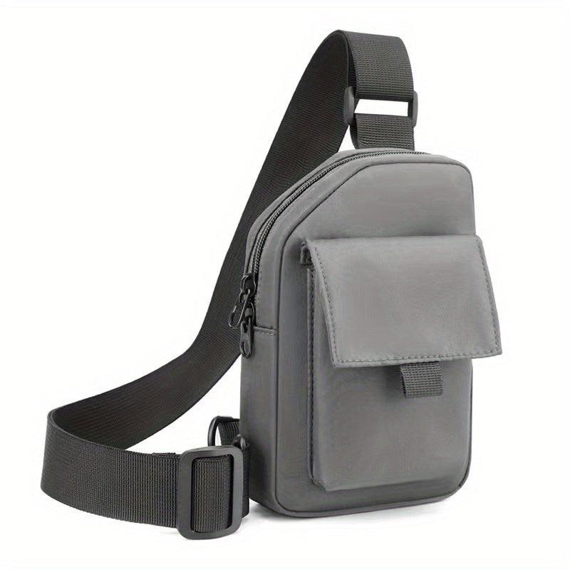 Men's Chest Bag Sports Shoulder Bag Casual Crossbody Bag