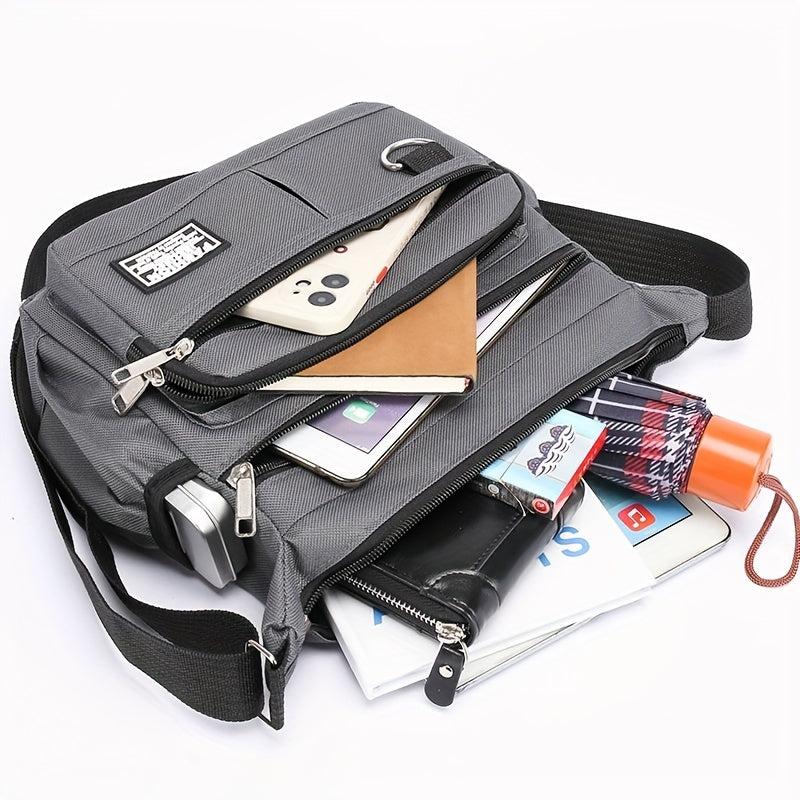 Men's Nylon Crossbody Large Capacity Shoulder Bag