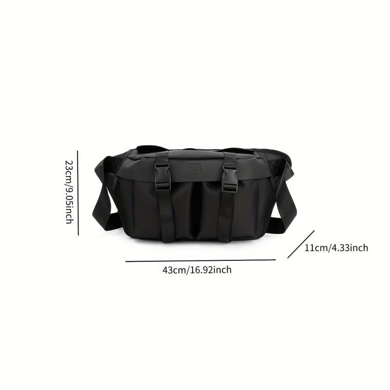Men's Large Capacity Crossbody Bag for Outdoor Travel