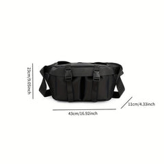 Men's Large Capacity Crossbody Bag for Outdoor Travel