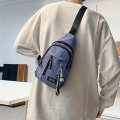 Men's Nylon Shoulder Bag for Outing
