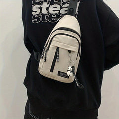 Men's Nylon Shoulder Bag for Outing