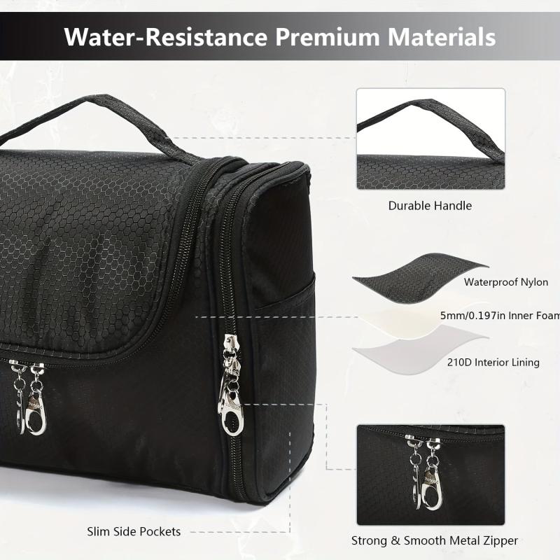 Portable Hanging Travel Toiletry Bag Waterproof Large Capacity