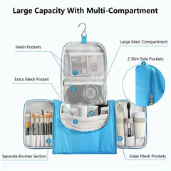 Portable Hanging Travel Toiletry Bag Waterproof Large Capacity