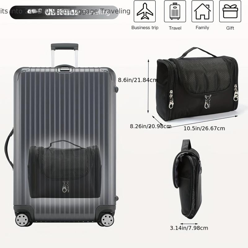Portable Hanging Travel Toiletry Bag Waterproof Large Capacity