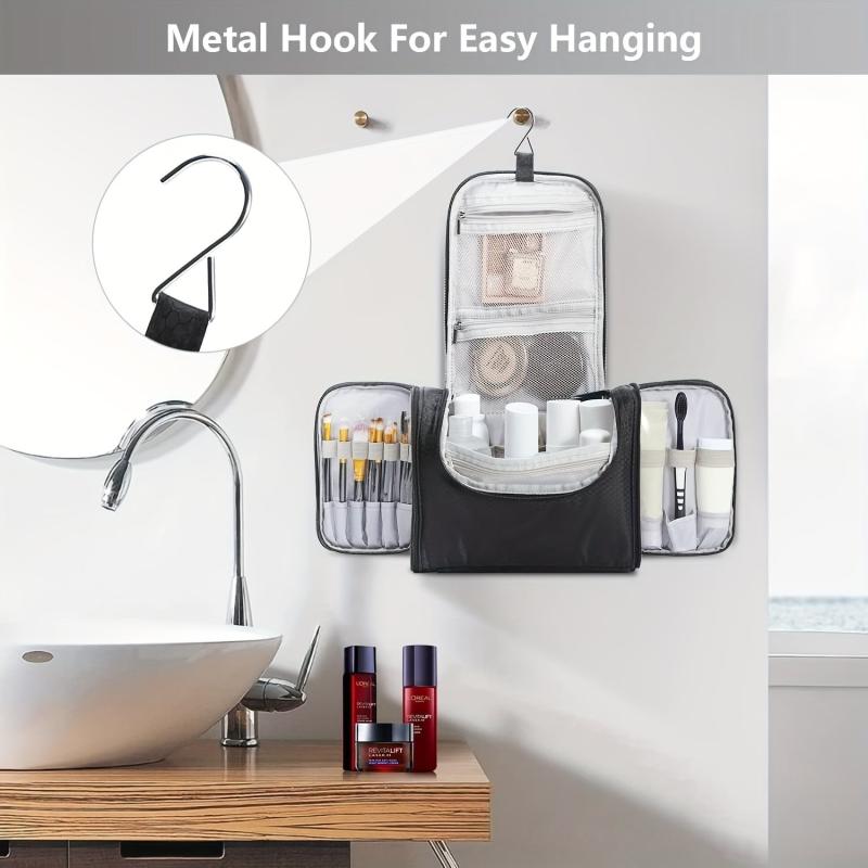 Portable Hanging Travel Toiletry Bag Waterproof Large Capacity