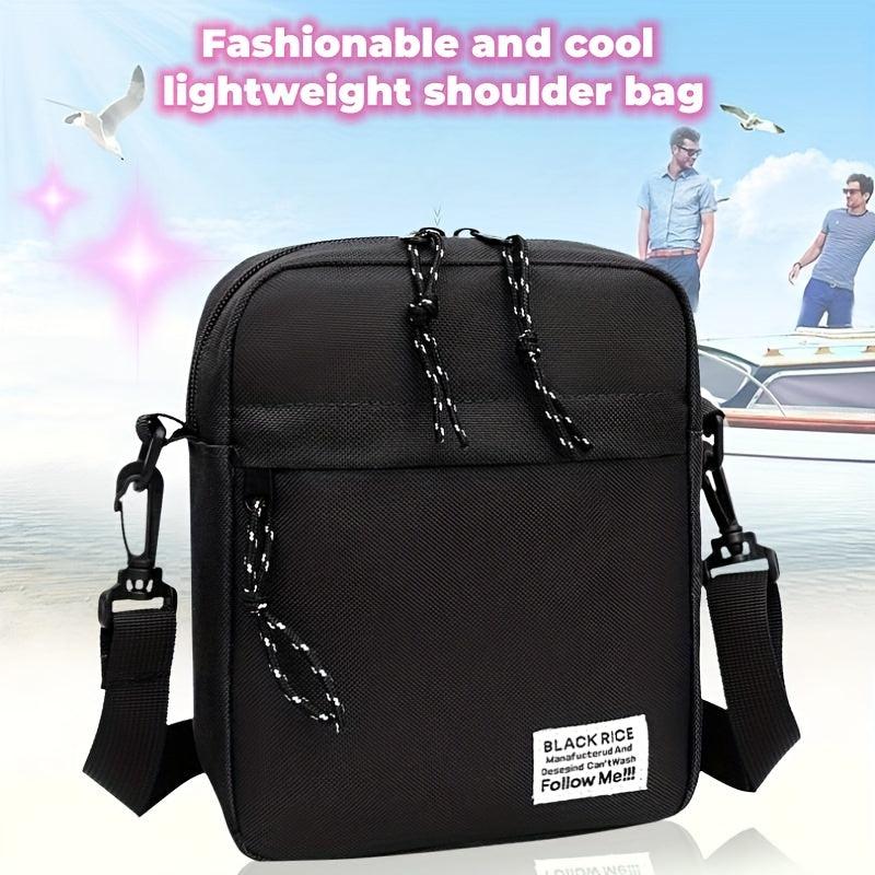 Men's Lightweight Mini Shoulder Bag for Outdoor Sports Travel