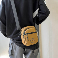Men's Waterproof Mini Square Bag Diagonal Shoulder Bag