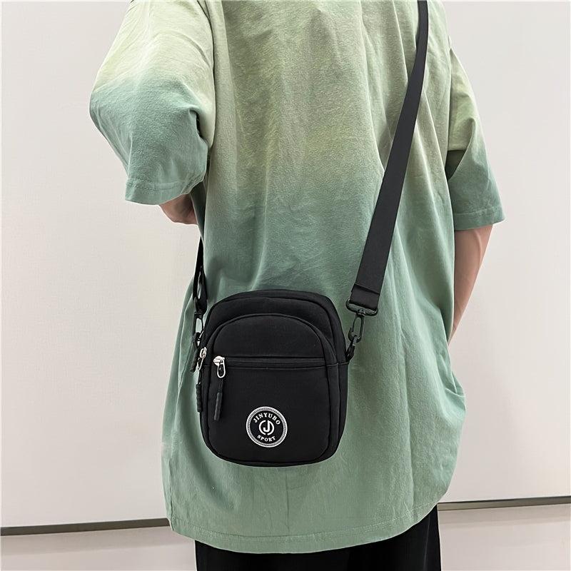 Men's Waterproof Mini Square Bag Diagonal Shoulder Bag