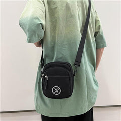Men's Waterproof Mini Square Bag Diagonal Shoulder Bag