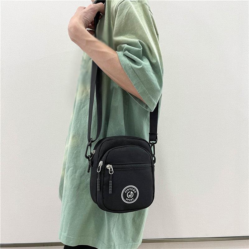 Men's Waterproof Mini Square Bag Diagonal Shoulder Bag