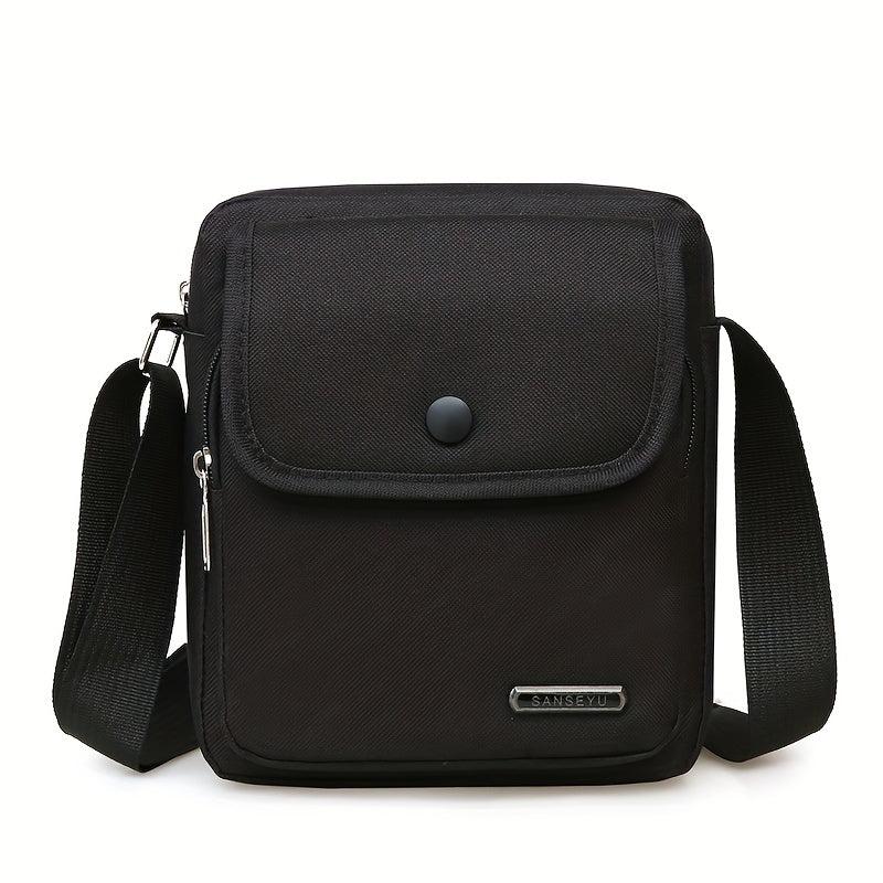 Nylon Crossbody Chest Bag Multifunction Sling Bag for Outdoor Sports Travel