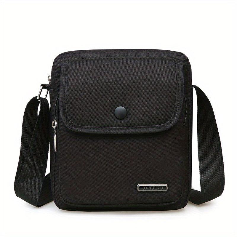 Nylon Crossbody Chest Bag Multifunction Sling Bag for Outdoor Sports Travel