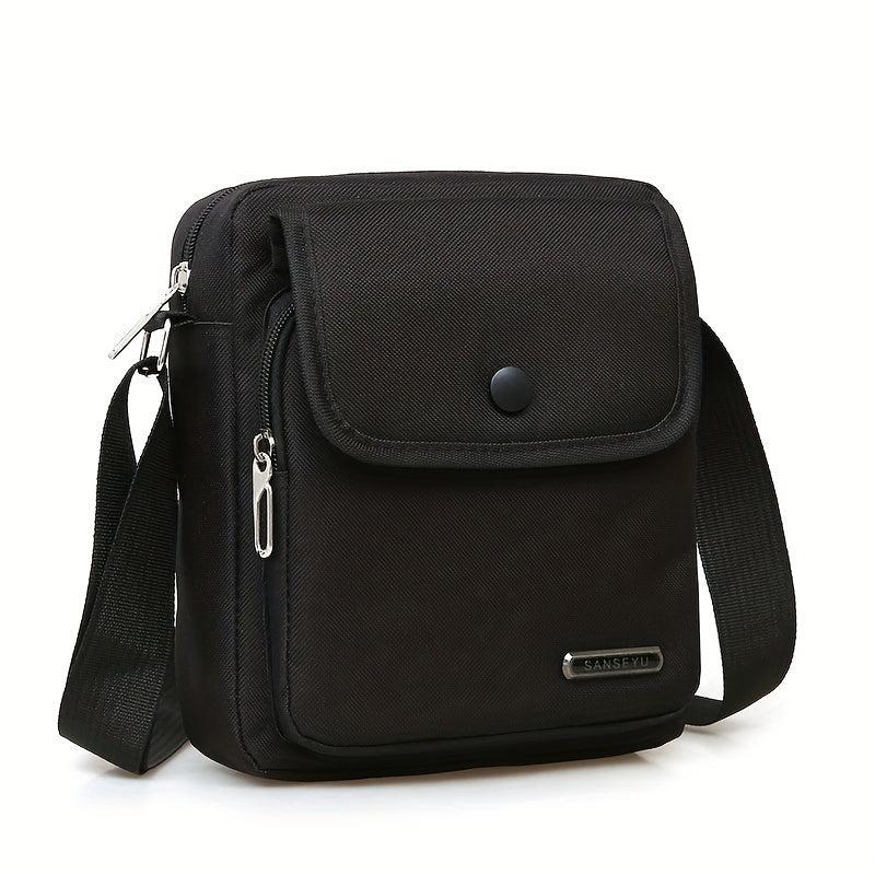 Nylon Crossbody Chest Bag Multifunction Sling Bag for Outdoor Sports Travel