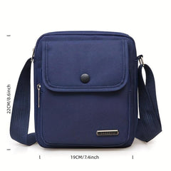 Nylon Crossbody Chest Bag Multifunction Sling Bag for Outdoor Sports Travel