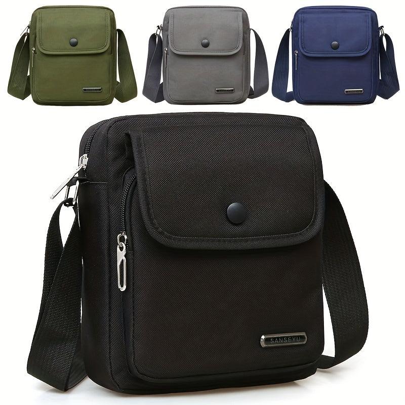 Nylon Crossbody Chest Bag Multifunction Sling Bag for Outdoor Sports Travel
