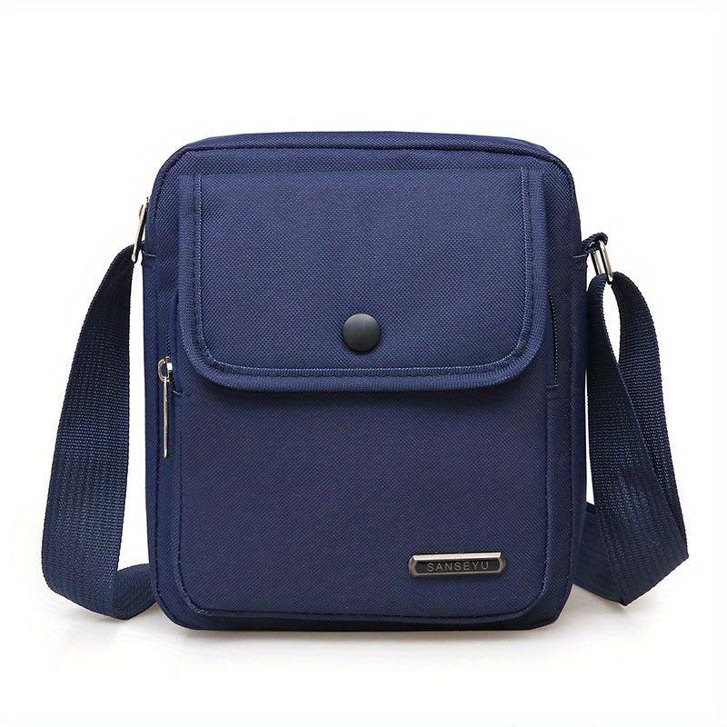Nylon Crossbody Chest Bag Multifunction Sling Bag for Outdoor Sports Travel