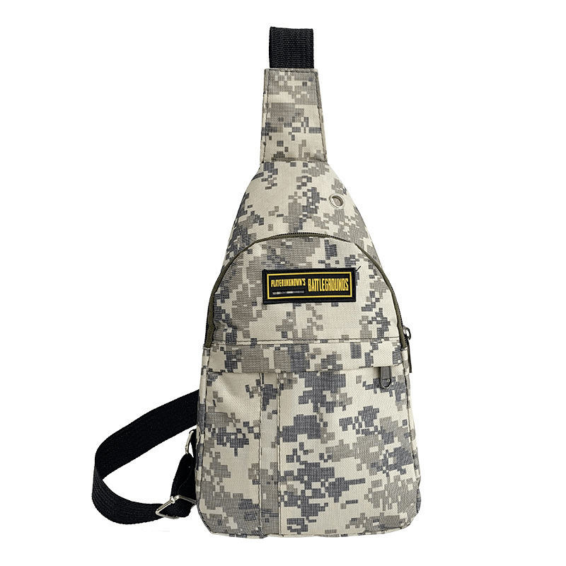 Men's Camouflage Chest Bag Outdoor Casual Crossbody Bag