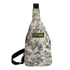 Men's Camouflage Chest Bag Outdoor Casual Crossbody Bag