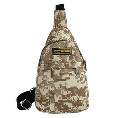 Men's Camouflage Chest Bag Outdoor Casual Crossbody Bag