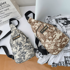 Men's Camouflage Chest Bag Outdoor Casual Crossbody Bag