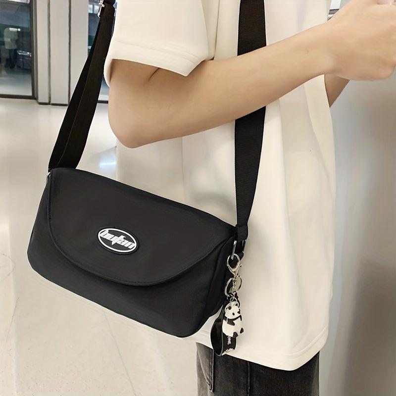 Men's Classic Outdoor Small Satchel Bag Casual Shoulder Bag